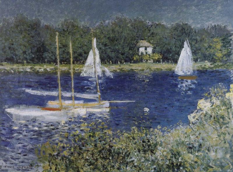 Claude Monet Hong Kong Argenteuil Norge oil painting art